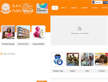 Tablet Screenshot of davashokvihar.org